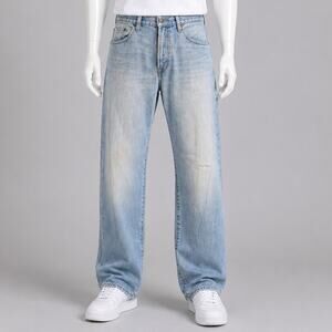 American Eagle Loose Fit Light Wash Jeans Men’s 34x30 baggy Y2K Skater